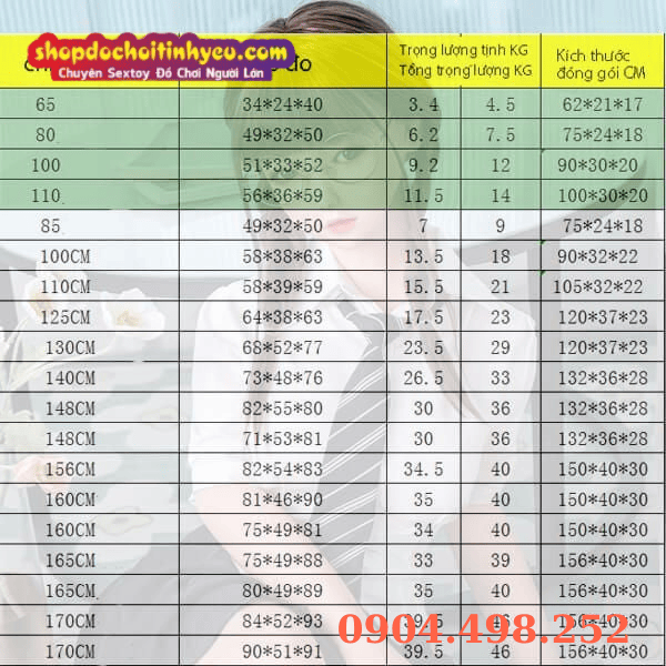 Bảng giá búp bê tình dục học sinh TPE thiên thần nhỏ giá tốt