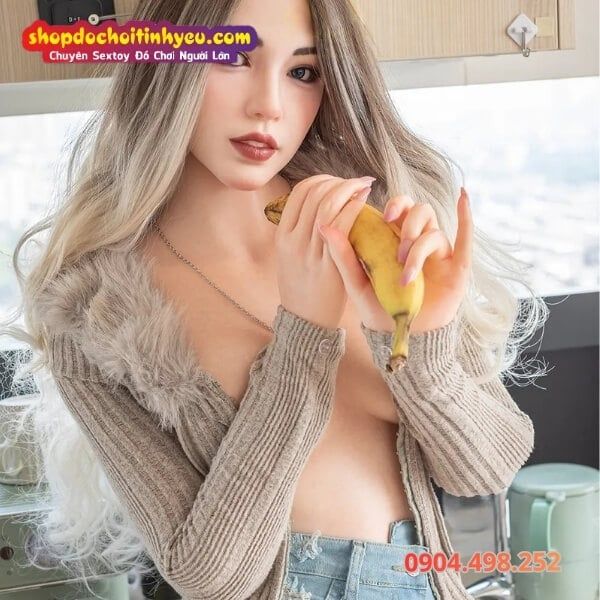 Búp Bê Tình Dục Khiêu Dâm Lộ Ngực Lép Dáng Thon Khó Cưỡng