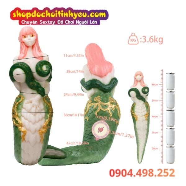 Búp Bê Tình Dục Mini Nữ Thần Mãng Xà Tinh Mềm Mại Giá Rẻ