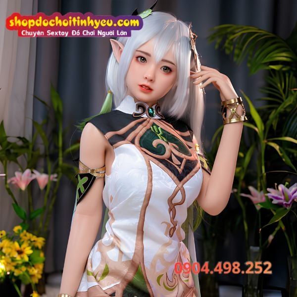 Búp bê tình dục Nahida Thần Cỏ cosplay tiểu yêu tinh ngây thơ