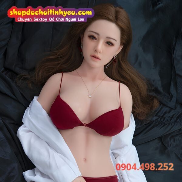Búp Bê Tình Dục Người Lớn Mặc Bikini Đỏ Thân Hình Bốc Lửa