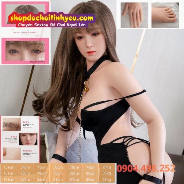 Búp Bê Tình Dục Sexy Thiết Kế Đầm Táo Bạo Khoe Trọn Vòng Mông
