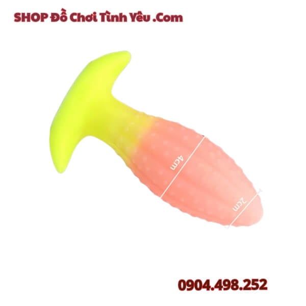 Buttplug Chặn Hậu Môn Có Gai Nổi Li Ti Ma Sát Tạo Cực Khoái