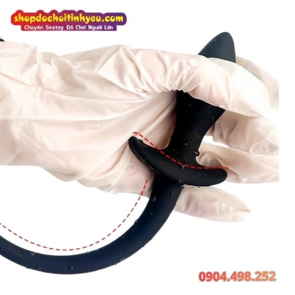 Buttplug Đuôi Chó Siêu Mềm Kích Thích Cực Khoái Hậu Môn