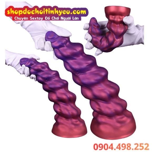 Buttplug Nhét Lỗ Nhị Thiết Kế Dạng Xoắn Ốc Nhiều Kích Thước