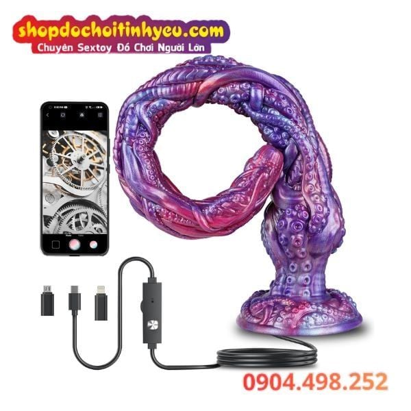 Buttplug Nội Soi Hậu Môn Gân Guốc Kích Thích Điều Khiển App