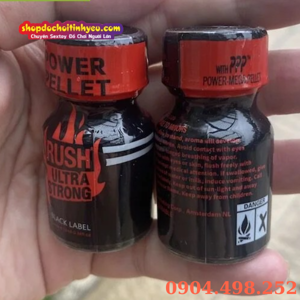 Popper mạnh, lâng lâng rõ, khoái cảm mãnh liệt