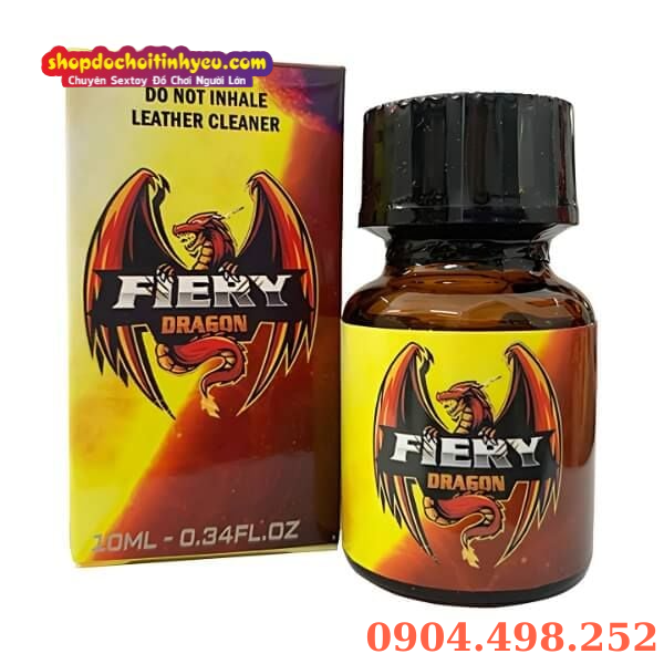Chai hít popper Fiery Dragon tăng hưng phấn và giãn cơ