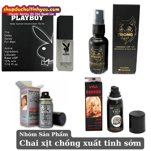 Giải pháp nhanh chóng cho xuất tinh sớm với chai xịt