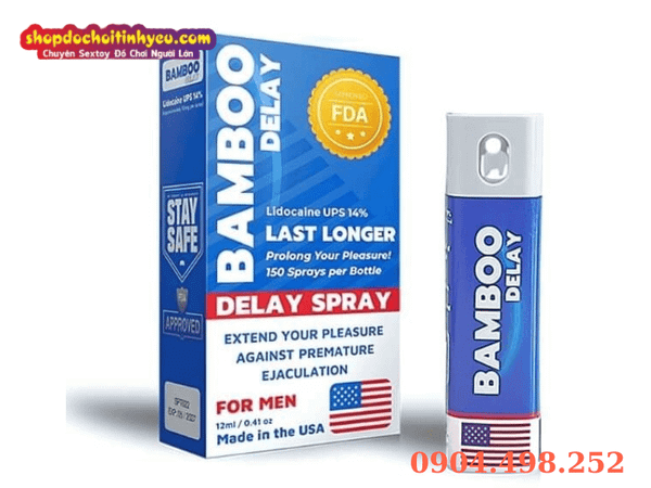 Thuốc Xịt Chống Xuất Tinh BAMBOO DELAY