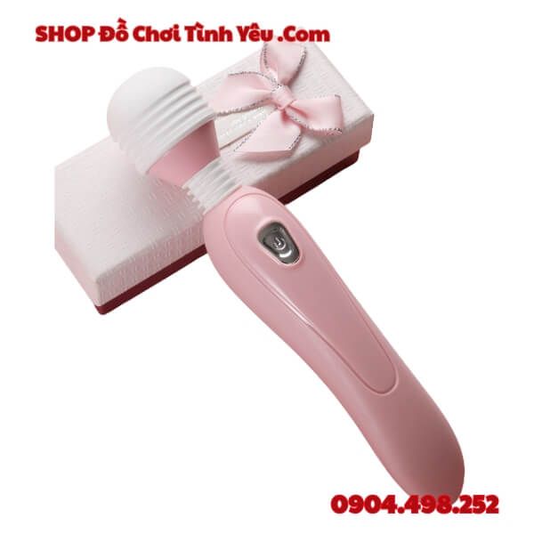 Chày Rung AV Hai Đầu 7 Tần Số Kích Thích Bùng Nổ Màn Dạo Đầu