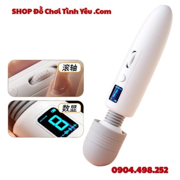 Chày Rung Mạnh 10 Tần Số Kích Thích Sâu Kèm Tỏa Nhiệt SOUMA