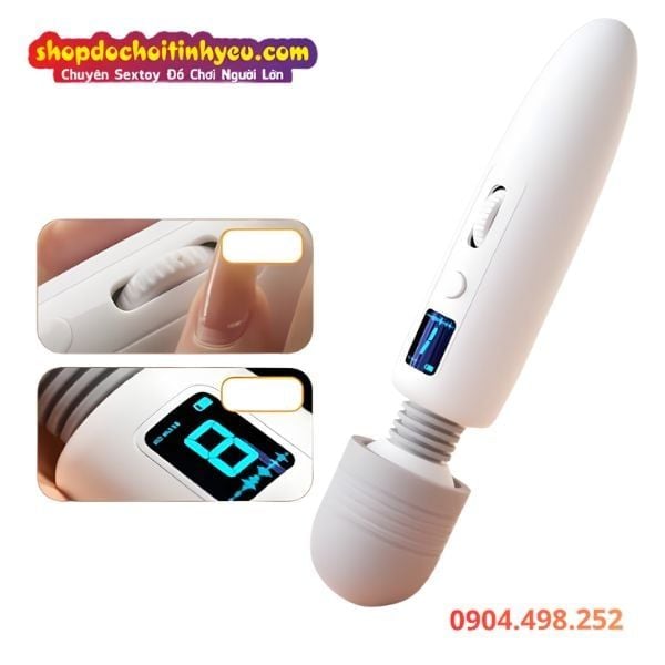 Chày Rung Mạnh 10 Tần Số Kích Thích Sâu Kèm Tỏa Nhiệt SOUMA