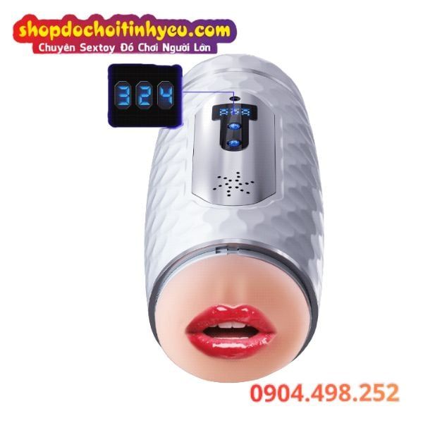 Cốc Thủ Dâm 2 Đầu Miệng Âm Đạo Rung Làm Ấm Kèm Phát Âm Rên Rỉ