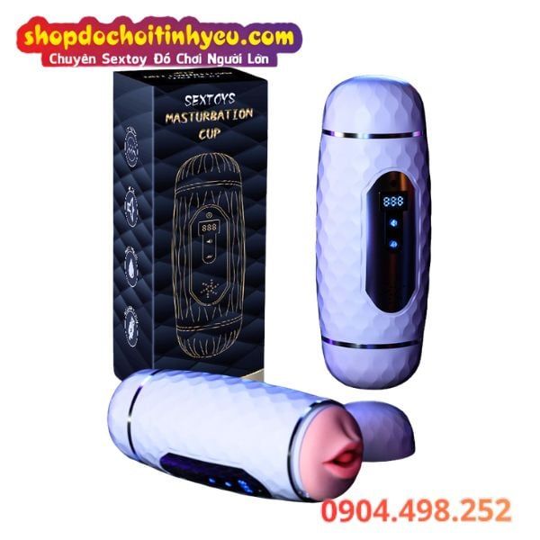 Cốc Thủ Dâm 2 Đầu Miệng Âm Đạo Rung Làm Ấm Kèm Phát Âm Rên Rỉ