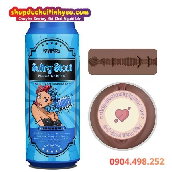 Âm đạo Lovetoy nguỵ trang cốc lon cầm tay cho nam thủ dâm