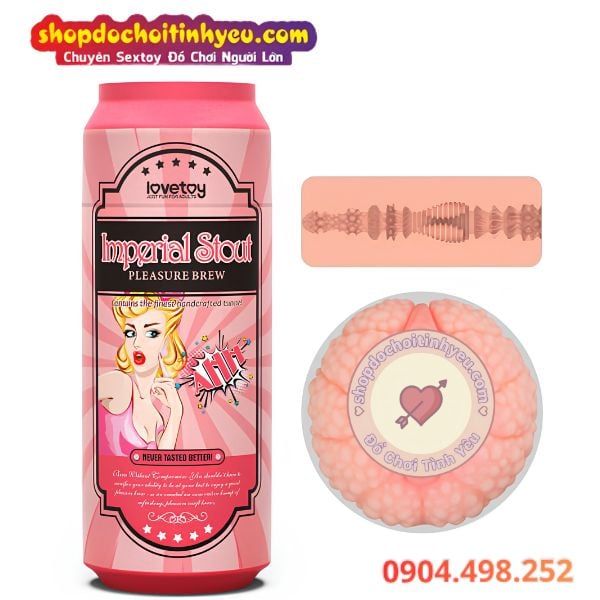 Âm đạo Lovetoy nguỵ trang cốc lon cầm tay cho nam thủ dâm