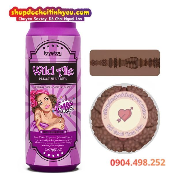 Âm đạo Lovetoy nguỵ trang cốc lon cầm tay cho nam thủ dâm