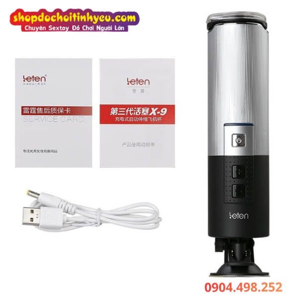 Cốc Thủ Dâm Tự Động Dập Thụt Tốc Độ Cao X9 Thế Hệ Thứ 3