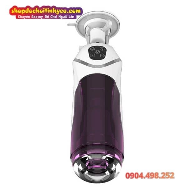 Cốc Thủ Dâm Đế Hít Co Giãn Xoay Tự Động Kèm Phát Âm Rên Rỉ