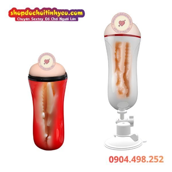 Cốc thủ dâm rung chân gắn tường chắc chắn Eternal Love cup