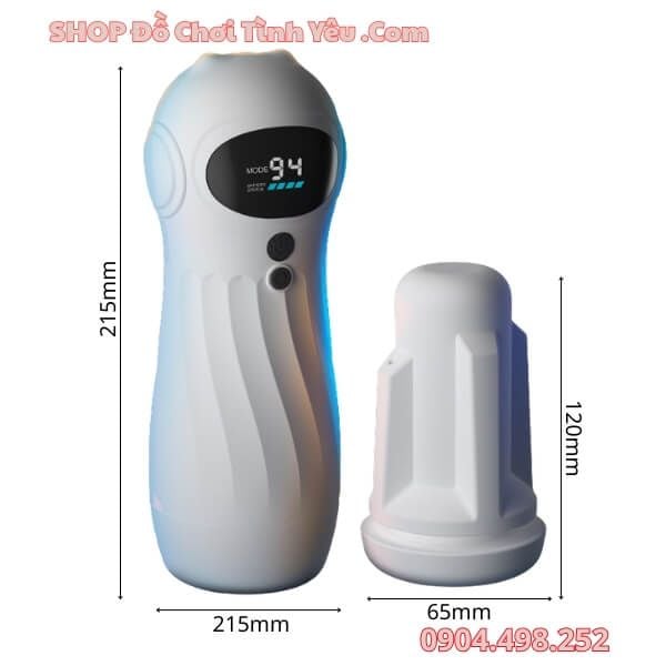 Cốc Thủ Dâm Phi Hành Gia Rung Hút Tương Tác AI Điều Khiển APP