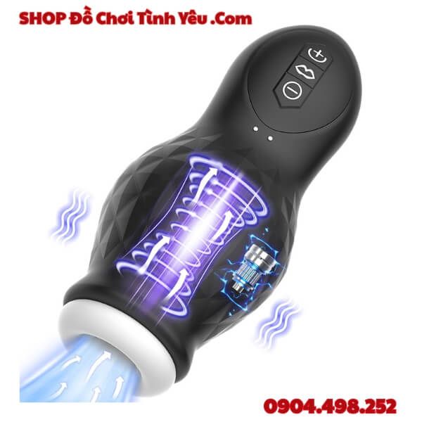Cốc Thủ Dâm Rung Hút Tự Động Siết Chặt Cực Phê TRAINING CUP