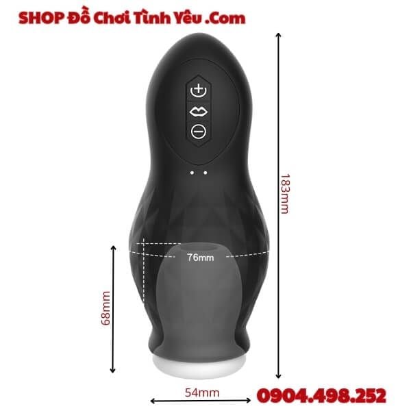 Cốc Thủ Dâm Rung Hút Tự Động Siết Chặt Cực Phê TRAINING CUP