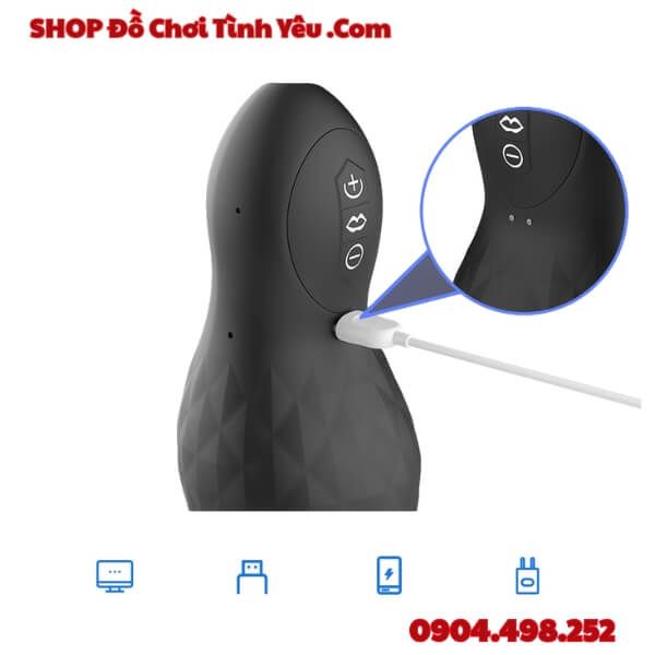 Cốc Thủ Dâm Rung Hút Tự Động Siết Chặt Cực Phê TRAINING CUP