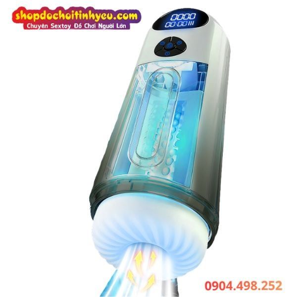 Cốc Thủ Dâm Rung Mút Co Giãn Có Làm Ấm Kèm Rên Rỉ SNAIL CUP