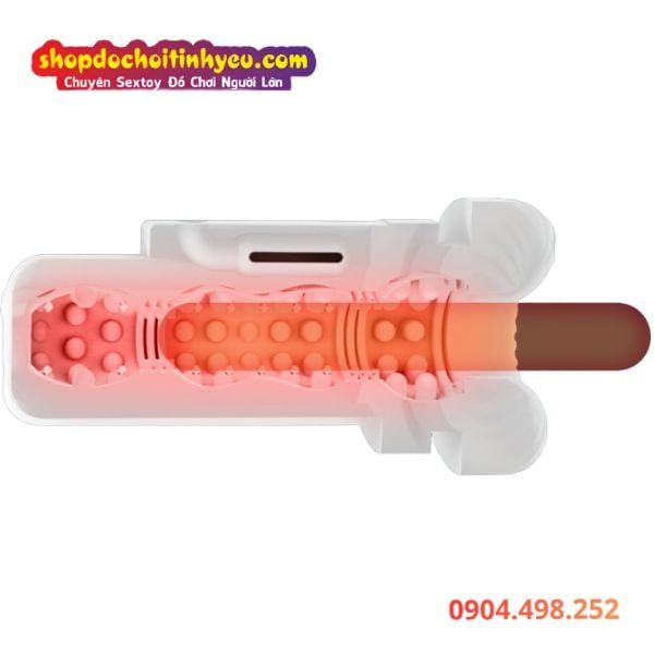 Cốc Thủ Dâm Rung Mút Co Giãn Có Làm Ấm Kèm Rên Rỉ SNAIL CUP