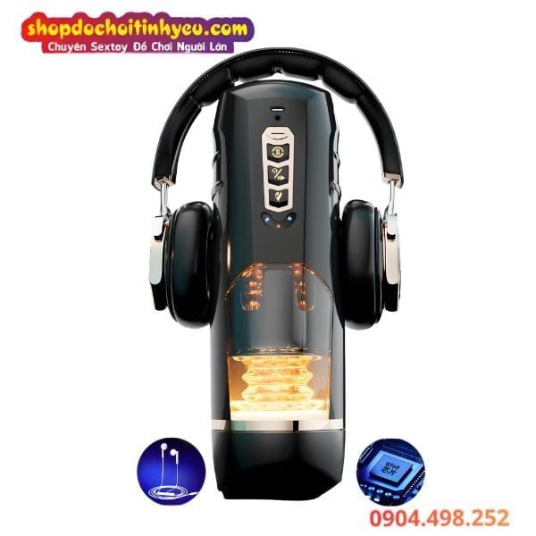 Cốc Thủ Dâm Thông Minh Xoay Co Giãn Kèm Rên Rỉ MAGIC WIND PRO