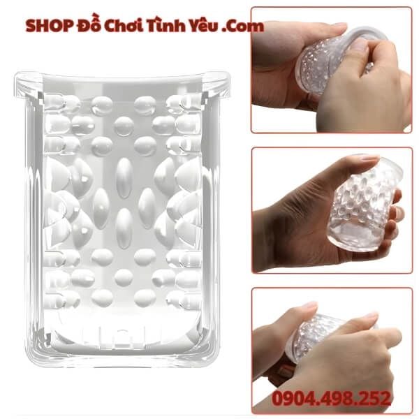 Cốc Thủ Dâm Thụt Xoay Tự Động Kèm Chức Năng Phát Âm LORELEI