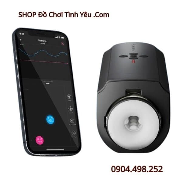 Cốc Thủ Dâm Tự Động Có Thể Điều Khiển Qua Điện Thoại SOLACE