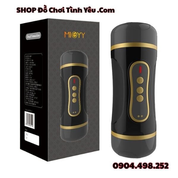 Cốc Thủ Dâm Tự Động Hai Đầu Miệng Và Âm Đạo Rung Hút Lên Đỉnh