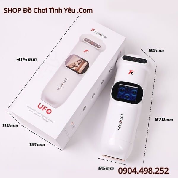 Cốc Thủ Dâm Tự Động Kèm Màn Hiển Thị Có Điều Khiển App UFO