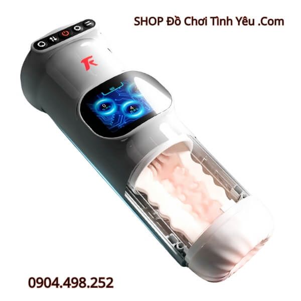 Cốc Thủ Dâm Tự Động Kèm Màn Hiển Thị Có Điều Khiển App UFO