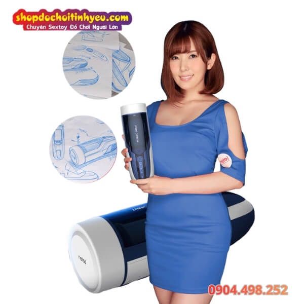 Cốc Thủ Dâm Xoay Dập Kèm Rên Rỉ Thông Minh TURBO CHARGER