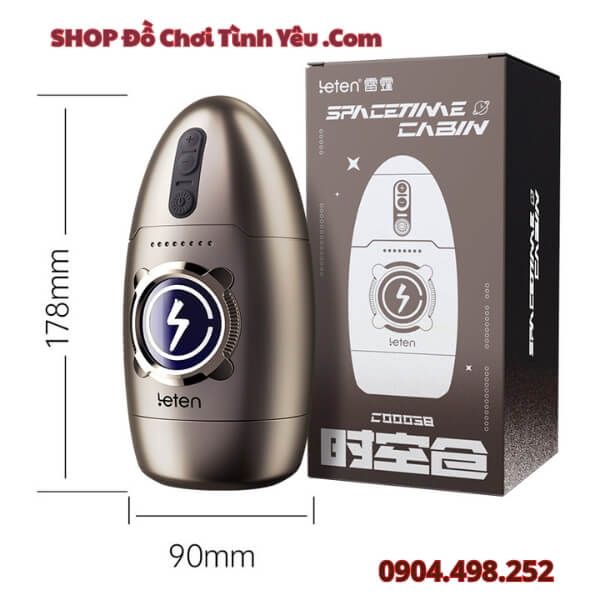 Cốc Thủ Dâm Xoay Tốc Độ Cao Kích Thích Sâu SPACETIME CABIN