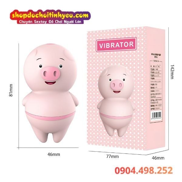 Con lợn lưỡi liếm âm đạo massage điểm G cho nữ đa chức năng