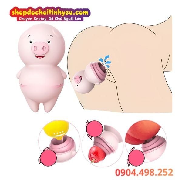Con lợn lưỡi liếm âm đạo massage điểm G cho nữ đa chức năng