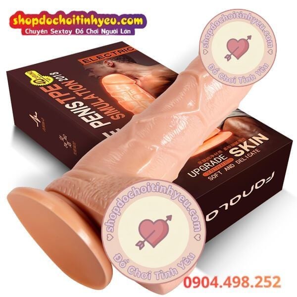 Cu giả không rung có đế hít tường TPE đủ size giá rẻ cho nữ