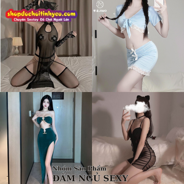 Đầm ngủ sexy gợi cảm giúp phụ nữ tự tin và giữ lửa đam mê