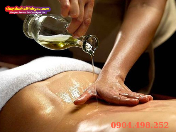 Dầu massage body thư giãn dưỡng da và tăng khoái cảm tự nhiên