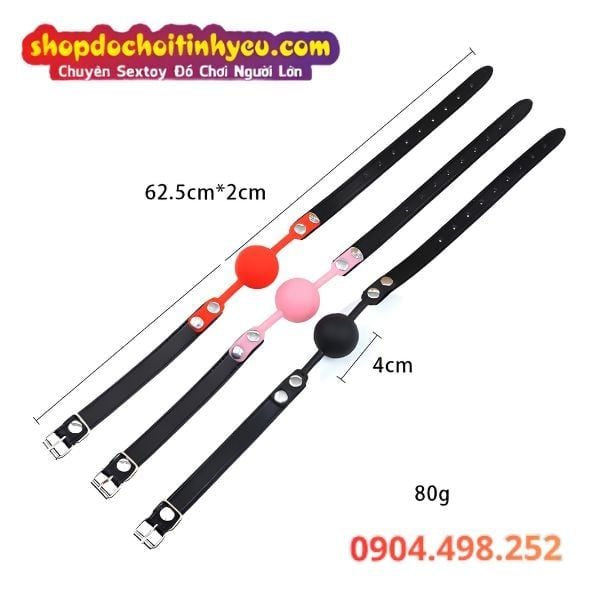 Dây Khóa Miệng Ép Buộc Ngậm Dụng Cụ Bạo Dâm Cho Quan Hệ BDSM