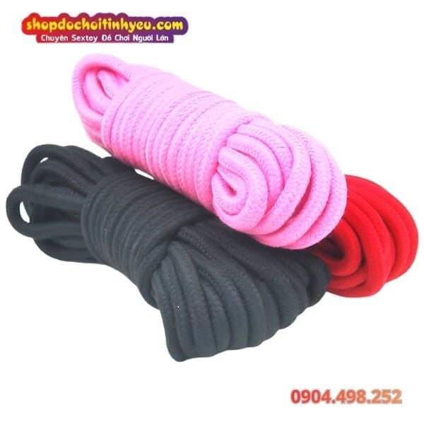 Dây Thừng Cotton Trói Buộc SM Kích Thích Quan Hệ Bạo Dâm