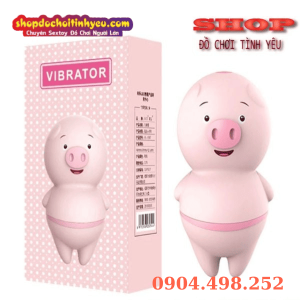 Lưỡi liếm âm đạo ngụy trang con heo Vibator