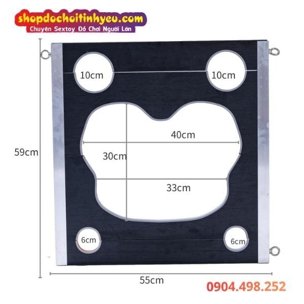 Dụng Cụ Khóa Mông Còng Tay Chân Tăng Hứng Thú Khi Làm Tình