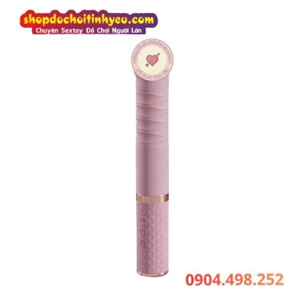 Dụng Cụ Rung Thụt Cầm Tay Cho Nữ Thỏa Mãn Nhu Cầu Sinh Lý