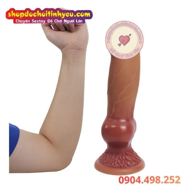 Dương Vật Chó Giả Mô Phỏng Cu Động Vật Doggy Độc Lạ Unisex